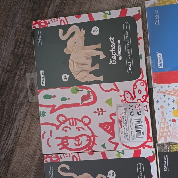 6- 3D Puzzles | Brand New | Robotime| Wooden Puzzles​ - Picture 4 of 14